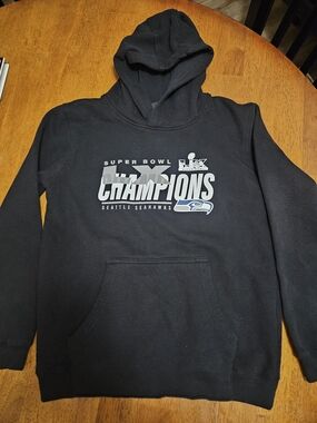 Seattle Seahawks Black Super Bowl Champions Hoodie